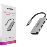 Sitecom Hub USB Argent/Noir