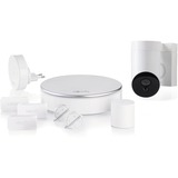 Somfy Alarme maison + caméra extérieure, Ensemble complet Blanc