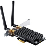 TP-Link Archer T6E Interne WLAN 867 Mbit/s, Adaptateur WLAN Interne, Sans fil, PCI Express, WLAN, 867 Mbit/s, Noir