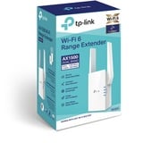 TP-Link RE505X - Amplificateur de portée Wi-Fi AX1500, Répéteur Blanc