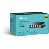 TP-Link TL-SG105PE, Switch Gris, PoE
