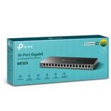 TP-Link TL-SG116E 16-Port Gigabit Unmanaged Pro Switch Noir
