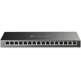 TP-Link TL-SG116E Commutateur Gigabit non géré 16 ports Pro, Switch Noir, Non-géré, L2, Gigabit Ethernet (10/100/1000), Full duplex