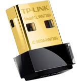 TP-Link TL-WN725N WLAN 150 Mbit/s, Adaptateur WLAN Noir, Vente au détail