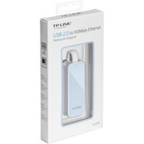 TP-Link UE200 Adaptateur réseau USB 2.0 vers Ethernet Blanc, 10/100 Mbit/s