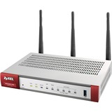 Zyxel USG20W-VPN-EU0101F routeur sans fil Gigabit Ethernet Bi-bande (2,4 GHz / 5 GHz) 4G Gris, Rouge, Pare-feu Wi-Fi 5 (802.11ac), Bi-bande (2,4 GHz / 5 GHz), Ethernet/LAN, 4G, Gris, Rouge, Routeur portable