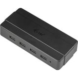 i-tec Concentrateur de charge USB 3.0 4 ports, Hub USB Noir, Adaptateur électrique inclus