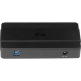 i-tec Concentrateur de charge USB 3.0 4 ports, Hub USB Noir, Adaptateur électrique inclus