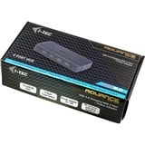 i-tec Concentrateur de charge USB 3.0 4 ports, Hub USB Noir, Adaptateur électrique inclus