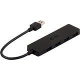 i-tec USB 3.0 Slim Passive HUB 4 Port, Hub USB Noir