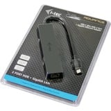 i-tec USB C Slim HUB 3 Port Giga Lan, Hub USB 