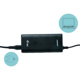 i-tec Universal Charger USB-C PD 3.0 + 1x USB 3.0, 112 W, Bloc d'alimentation Noir, 112 W, Intérieure, Secteur, 20 V, Noir