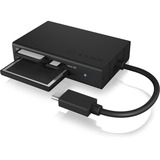 ICY BOX IB-CR401-C3, Lecteur de carte Anthracite, USB 3.0 Type-C