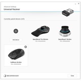 3DConnexion Récepteur universel Noir