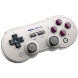 8BitDo SN30 Pro G Classic Gris Bluetooth/USB Manette de jeu Analogique/Numérique Android, Nintendo Switch, PC Gris, Manette de jeu, Android, Nintendo Switch, PC, Touche de sélection, Bouton Démarrer, Analogique/Numérique, Avec fil &sans fil, Bluetooth/USB