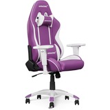AKRacing California Siège de jeu sur PC Siège capitonné Violet, Blanc, Siège gaming Violet/Blanc, Siège de jeu sur PC, 150 kg, Siège capitonné, Dossier capitonné, Course, PC