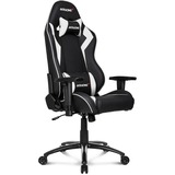 AKRacing SX Siège de jeu sur PC Siège rembourré Noir, Blanc, Siège gaming Noir/Blanc, Siège de jeu sur PC, Siège rembourré, Dossier rembourré, PC, Métal, Noir