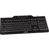 CHERRY KC 1000 SC clavier Noir, Layout BE (AZERTY)