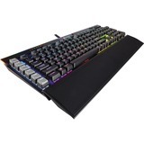 Corsair Gaming K95 RGB PLATINUM, clavier gaming Noir, Layout États-Unis, Cherry MX Silver, LED RGB