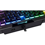 Corsair K70 RGB MK.2 Low Profile RAPIDFIRE, clavier gaming Noir, Layout BE, Cherry MX Silver, Layout BE, Cherry MX Speed Silver, RGB