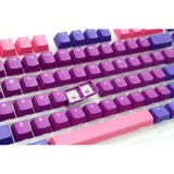Ducky Keycap Set Ultra Violet, Keycaps Rose, PBT, set QWERTY