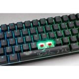 Ducky Mecha Mini RGB, clavier gaming Noir, Layout États-Unis, Cherry MX Brown, LED RGB, 60%, PBT Double Shot