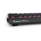 Ducky Mecha Mini RGB, clavier gaming Noir, Layout États-Unis, Cherry MX Brown, LED RGB, 60%, PBT Double Shot