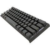 Ducky One 2 Mini RGB, Clavier Gaming Noir/Blanc, MX Silent Red, BE lay-out, RGB leds, 60%, ABS