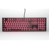 Ducky One 2 Pudding, clavier gaming Layout États-Unis, Cherry MX Red, LED RGB, PBT