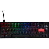 Ducky One 2 SF, Clavier gaming Noir/Blanc, LED SMD RGB, 65%, ABS keycaps