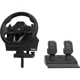 HORI PS4-052E accessoire de jeux vidéo Noir USB Volant + pédales Numérique PC, PlayStation 4, Playstation 3 Noir, Volant + pédales, PC, PlayStation 4, Playstation 3, Numérique, Avec fil, USB, Noir