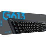 Logitech G613, clavier gaming Noir, Layout FR, Logitech Romer-G Switches