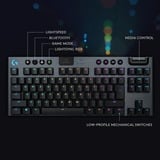 Logitech G915 TKL LIGHTSPEED Wireless, clavier gaming Noir, GL Tactile, TKL, LED RGB