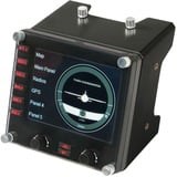 Logitech G Pro Flight Instrument Panel, Tableau de bord Noir, PC