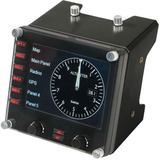 Logitech G Pro Flight Instrument Panel, Tableau de bord Noir, PC