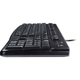 Logitech K120, clavier Noir, Layout BE, Rubberdome