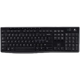 Logitech K270, clavier Noir, Layout BE, Vente au détail