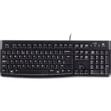 Logitech MK120 clavier Layout US-International (QWERTY), Rubberdome