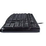 Logitech MK120 clavier Noir, Layout BE (AZERTY), Rubberdome, 100%