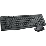 Logitech MK23, set de bureau Noir, Mise en page aux États-Unis (international)
