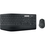 Logitech MK850 Performance Wireless set de bureau Noir, Layout BE (AZERTY), Bluetooth