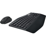Logitech MK850 Performance, set de bureau Noir, Layout BE, Bluetooth