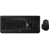 Logitech MX900 Performance Keyboard and Mouse Combo, Set de bureau Noir, 1000/ 2000 dpi, Bluetooth