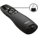 Logitech R400, Présentateur Noir, Vente au détail