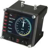 Logitech Saitek Pro Flight Instrument Panel, Tableau de bord Noir, PC