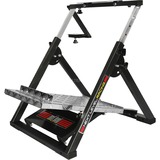 Next Level Racing NLR-S002 accessoire pour simulateur de vol/course Support pour volant simulateur de course Noir/Argent, Support pour volant simulateur de course, Noir, Acier inoxydable, 600 - 800 mm, 550 mm, 640 mm, 15 kg