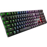 Sharkoon PureWriter RGB, Clavier gaming Noir, LED RGB