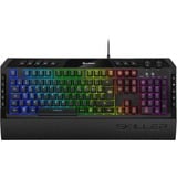 Sharkoon SKILLER SGK5, clavier gaming Noir, Layout BE, Rubberdome, LED RGB
