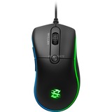 Sharkoon SKILLER SGM2 Optical Gaming, Souris gaming Noir, 400 - 6400 dpi, LED RGB