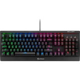 Sharkoon Skiller Mech SGK3, clavier gaming Noir, Layout BE, Kailh Red